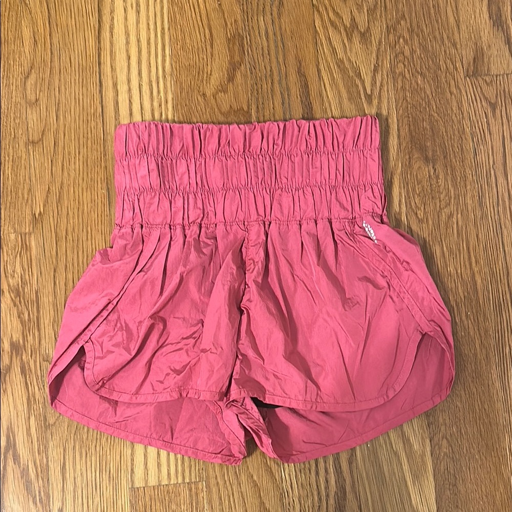 FP Movement by Free People Pink High Waist Athletic Shorts